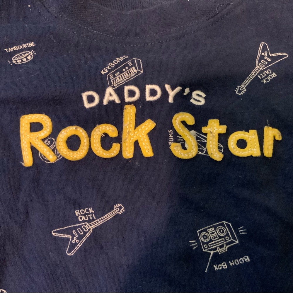 ⭐️ 5 for $15 Rockstar Long Sleeve Onesie - Picture 2 of 5